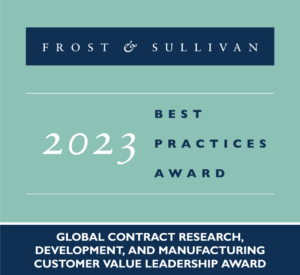 Curia, a leading contract research, development and manufacturing organization, today announced it has been awarded a Best Practices Customer Value Leadership Award in the CRDMO industry by Frost & Sullivan. 